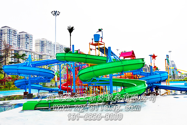 大型室內(nèi)水上游樂設(shè)施廠家-水寨FL-SZ-B004